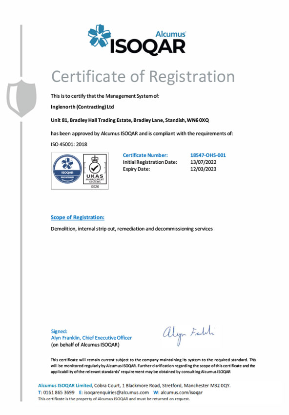 Certificate 12.03.2023